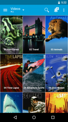 Скриншот приложения Seagate Media app - №2