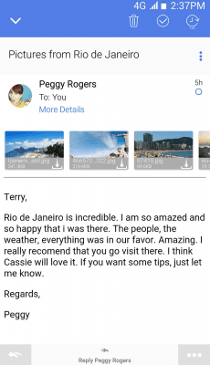 Скриншот приложения Email TypeApp - №2