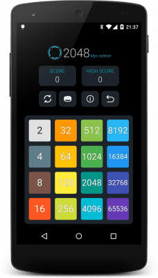 Скриншот приложения 2048 Myo Edition - №2