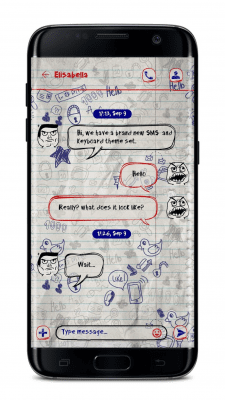 Скриншот приложения Go SMS Pro - №2