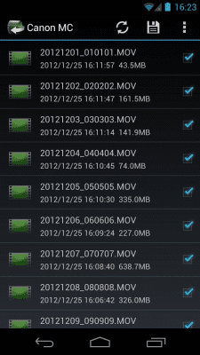 Скриншот приложения Canon Movie Converter - №1