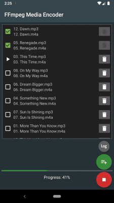 Скриншот приложения FFmpeg Media Encoder - №2