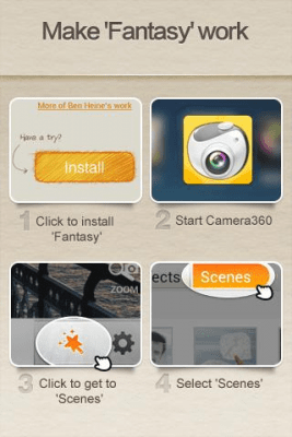 Скриншот приложения Fantasy for Camera360 - №2