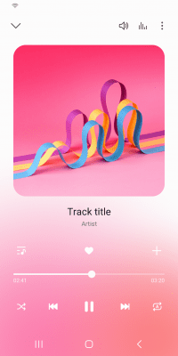 Скриншот приложения Samsung Music - №1