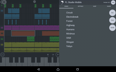 Скриншот приложения FL Studio Mobile - №1