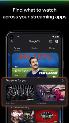 Скриншот приложения Google TV - №2