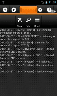 Скриншот приложения SSH Server - №2