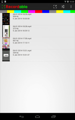 Скриншот приложения FREE screen recorder NO ROOT - №2