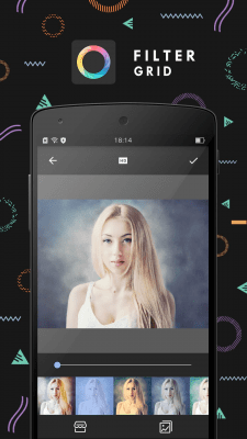 Скриншот приложения FilterGrid - Photo Editor - №2