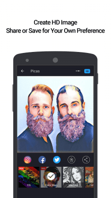 Скриншот приложения Picas - Free Art Photo Editor - №2