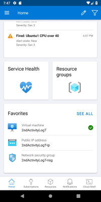 Скриншот приложения Microsoft Azure - №2