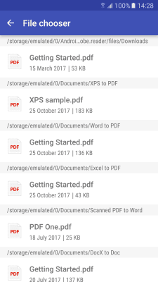 Скриншот приложения Able2Doc PDF to Word - №2