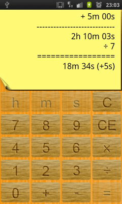 Скриншот приложения Time Calculator - №1