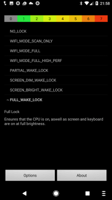 Скриншот приложения Wake Lock - PowerManager - №2