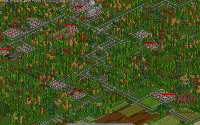 Скриншот приложения OpenTTD - №2