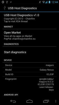 Скриншот приложения USB Host Diagnostics - №2