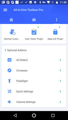 Скриншот приложения Quick Settings (Plugin) - №2