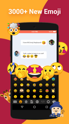 Скриншот приложения UK English Dictionary - Emoji Keyboard - №2