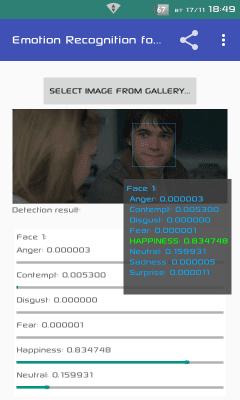 Скриншот приложения Emotion Recognition for MS - №2