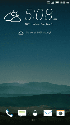 Скриншот приложения HTC Lock Screen - №2
