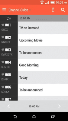 Скриншот приложения HTC Sense TV - №2