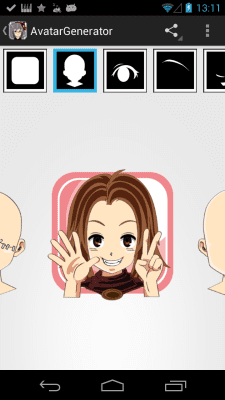 Скриншот приложения Avatar maker -Profile creator- - №2