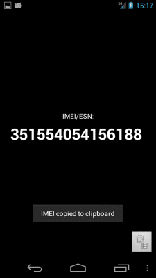 Скриншот приложения My IMEI - №2
