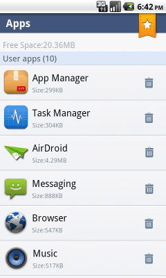 Скриншот приложения App Manager - №1