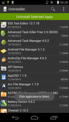 Скриншот приложения Rhythm Software Uninstaller - №2
