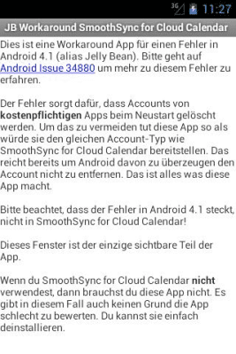Скриншот приложения JB Workaround Cloud Calendar - №2