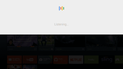 Скриншот приложения Google app for Android TV - №1