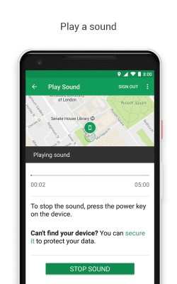 Скриншот приложения Find My Device - №2