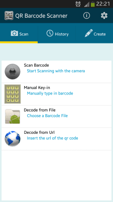 Скриншот приложения QR BARCODE SCANNER от WB Development Team - №1