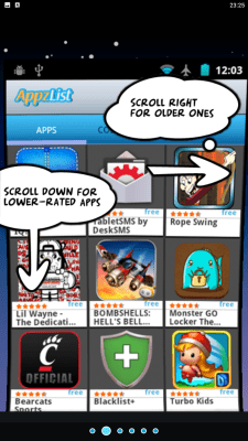 Скриншот приложения Appzlist - Best Games and Apps - №2