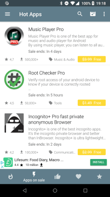 Скриншот приложения AppTornado Apps We Recommend - №2