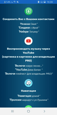 Скриншот приложения Мири - умный голосовой помощник - №2
