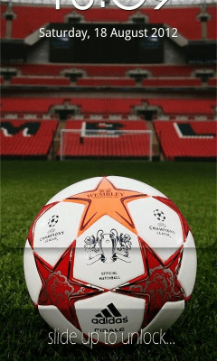 Скриншот приложения Soccer Go Locker Theme - №2