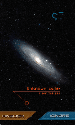 Скриншот приложения Galaxy Theme - BIG! caller ID - №2