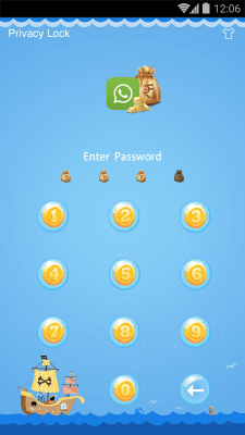 Скриншот приложения AppLock Theme - Rupee - №2
