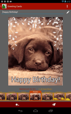 Скриншот приложения Best Greeting Cards HD - №2