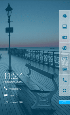 Скриншот приложения MYCOLORSCREEN Crimson Sunset Theme - №2