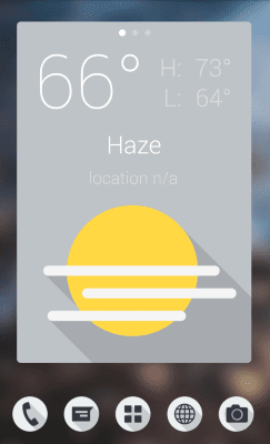 Скриншот приложения MYCOLORSCREEN Flat Card UI Theme - №2
