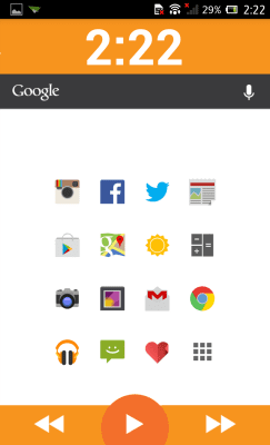 Скриншот приложения MYCOLORSCREEN Bold Color Theme - №2