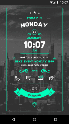 Скриншот приложения Zooper Widget - №2