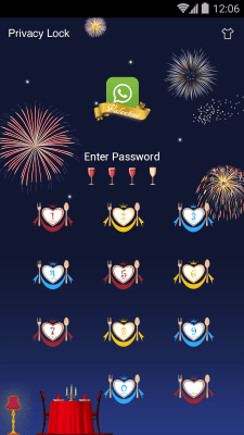 Скриншот приложения AppLock Theme - Valentine - №2