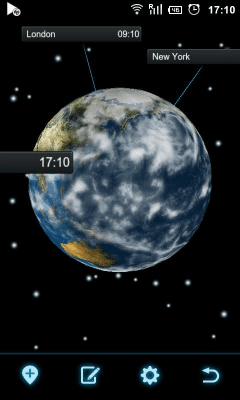 Скриншот приложения Next Clock Widget - №2