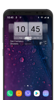 Скриншот приложения 3D Flip Clock Theme Pack 02 - №2