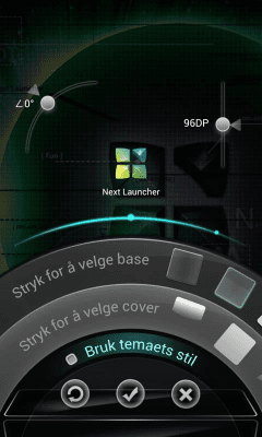 Скриншот приложения Next Launcher Norwegian Language - №2