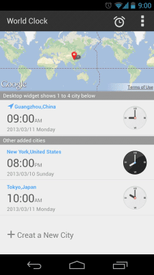 Скриншот приложения GO Clock Widget - №2