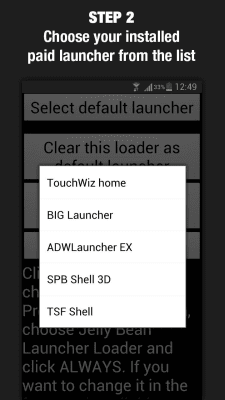 Скриншот приложения Jelly Bean Launcher Loader - №2